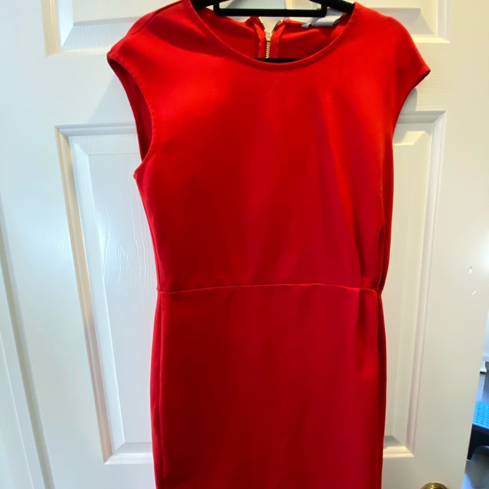 H&M red dress